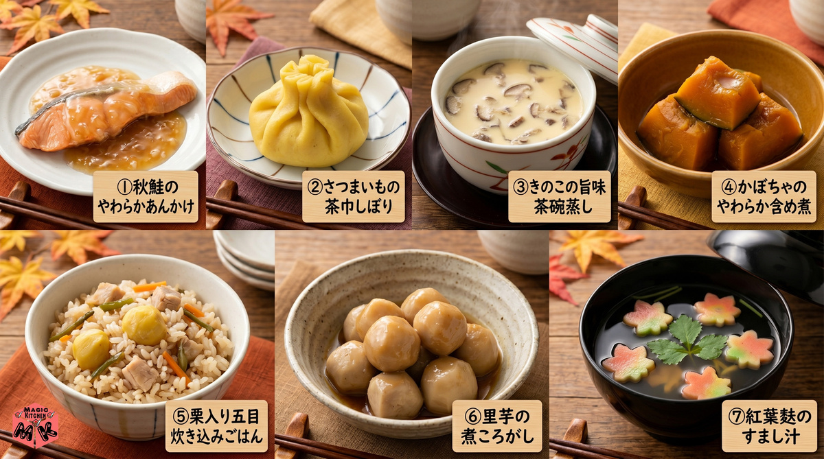 秋祭りの介護食献立7選