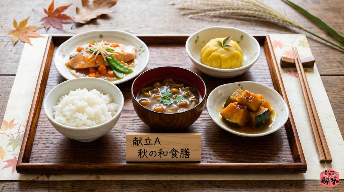 献立A 秋の和食膳