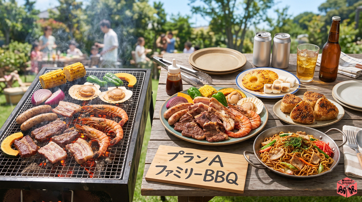 BBQプランA 王道のファミリー