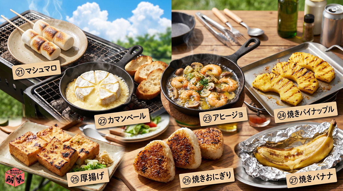 BBQの変わり種・デザート7選