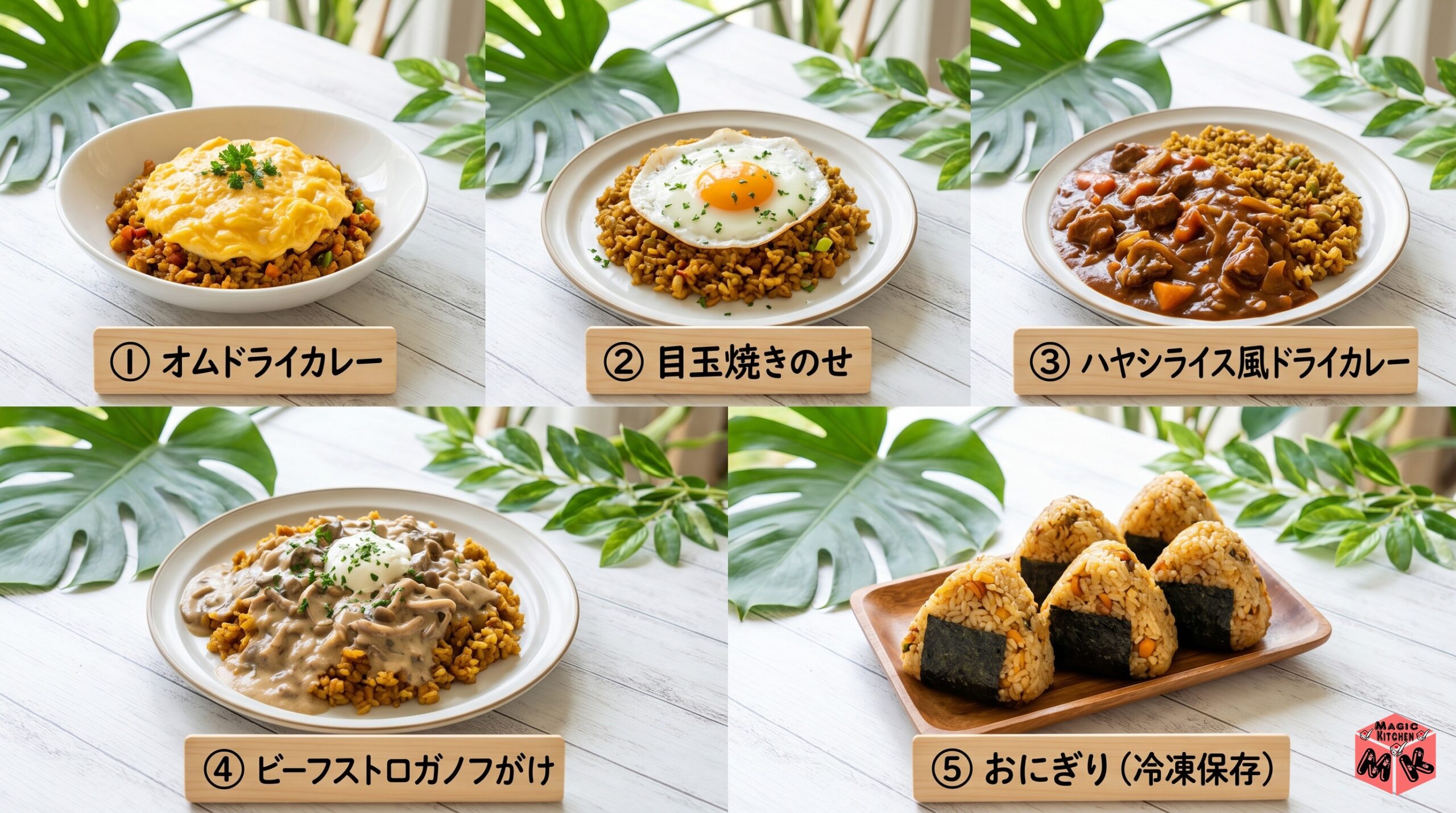 ドライカレーのアレンジ・〆5選