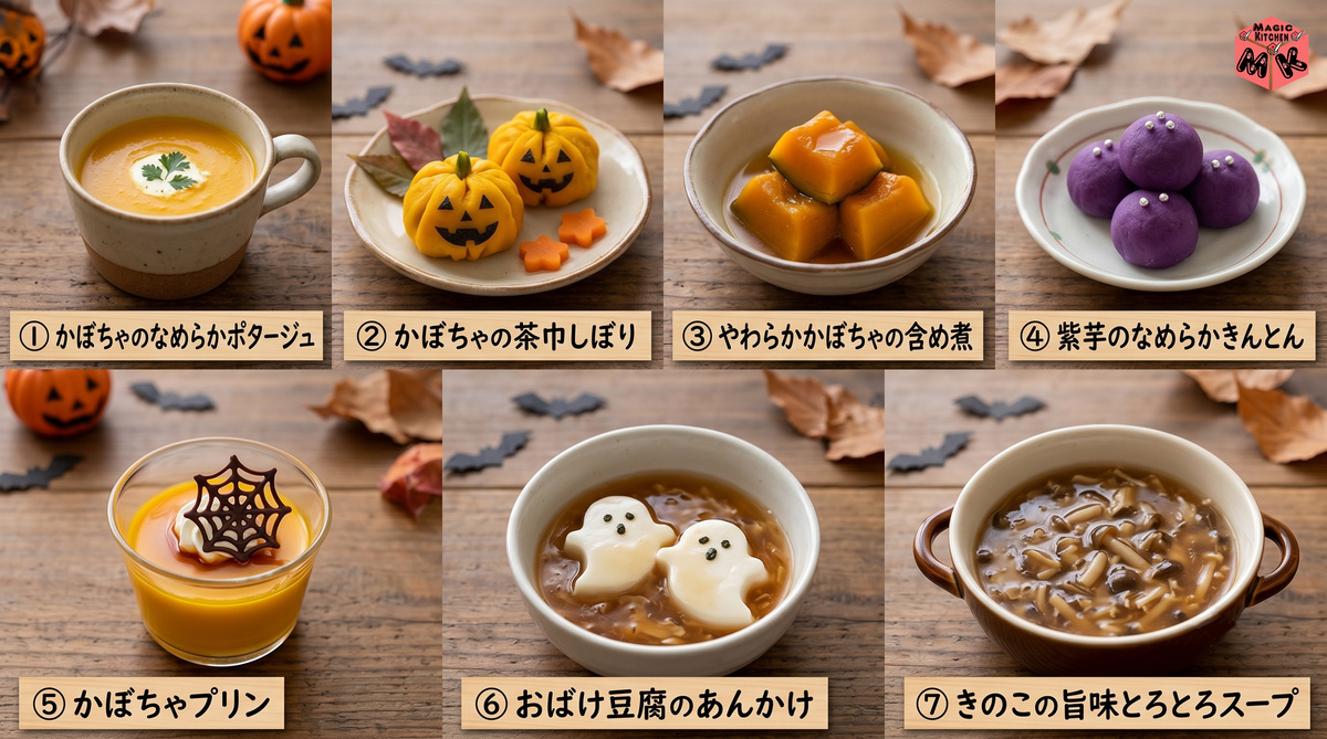 ハロウィンの介護食献立7選