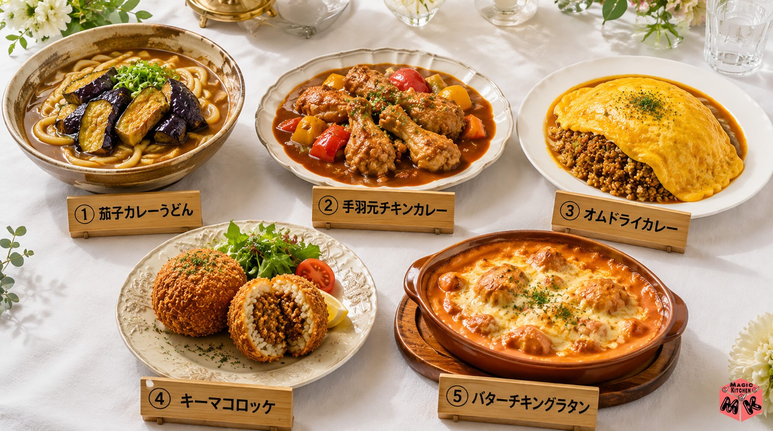 カレー自体のおもてなしアレンジ5選