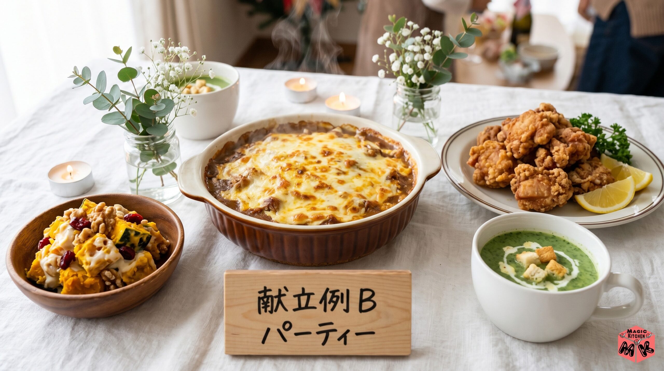 おもてなしカレー 献立例B パーティー
