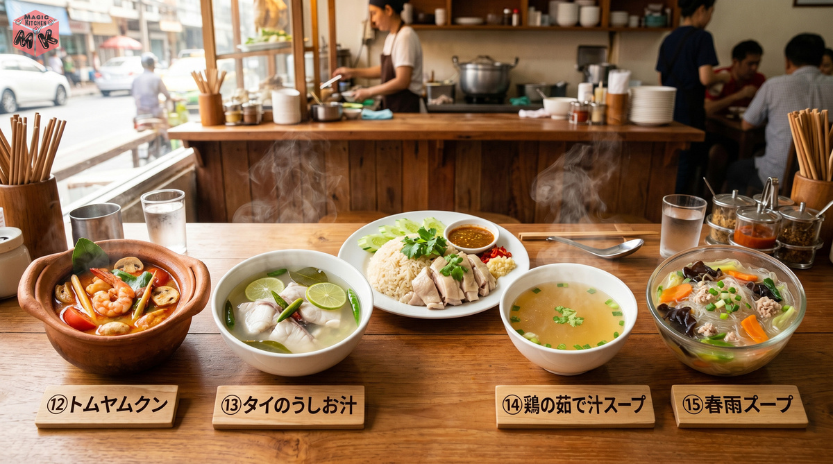 カオマンガイに合う汁物・スープ4選