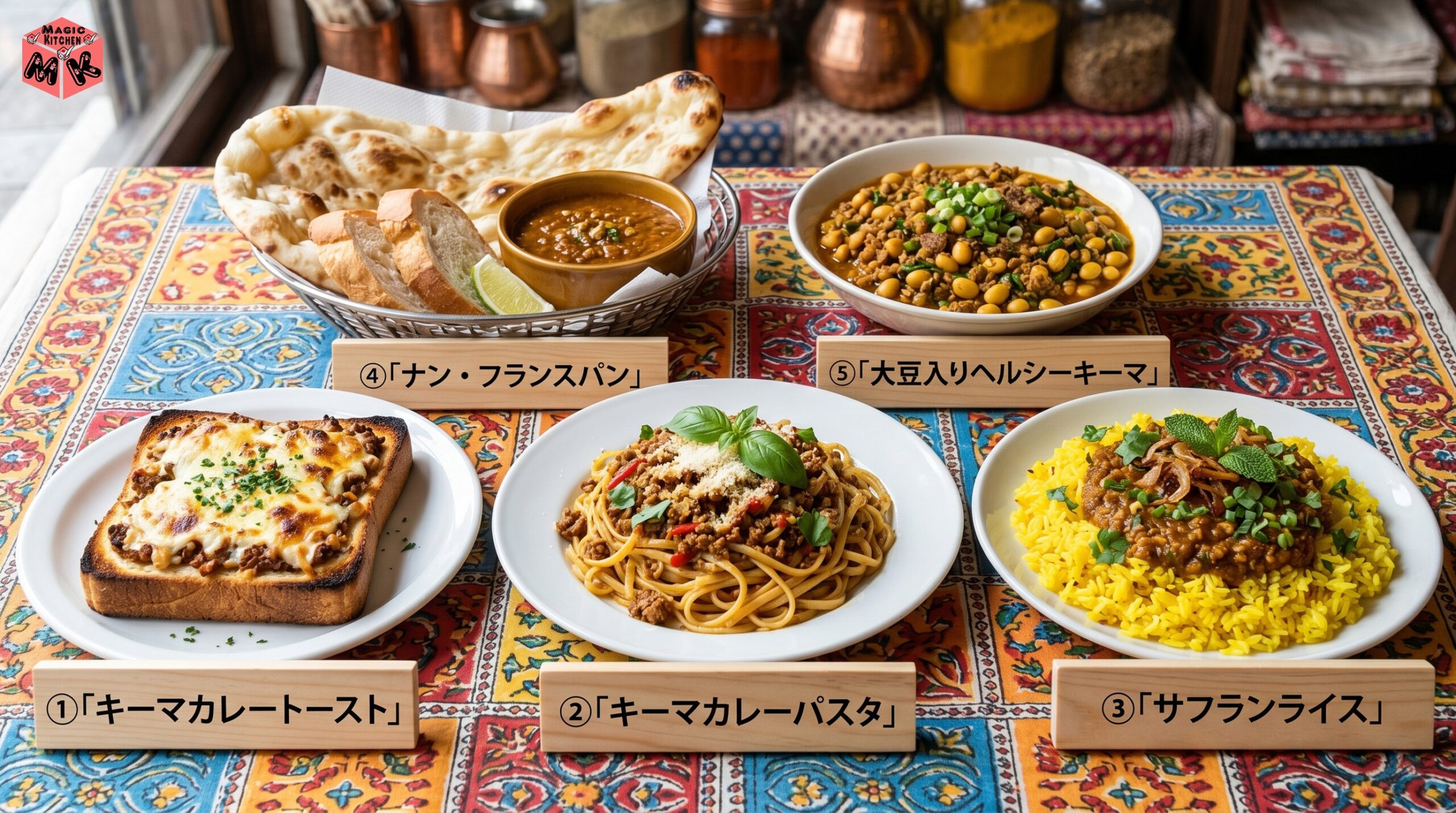 キーマカレーのアレンジ・〆5選
