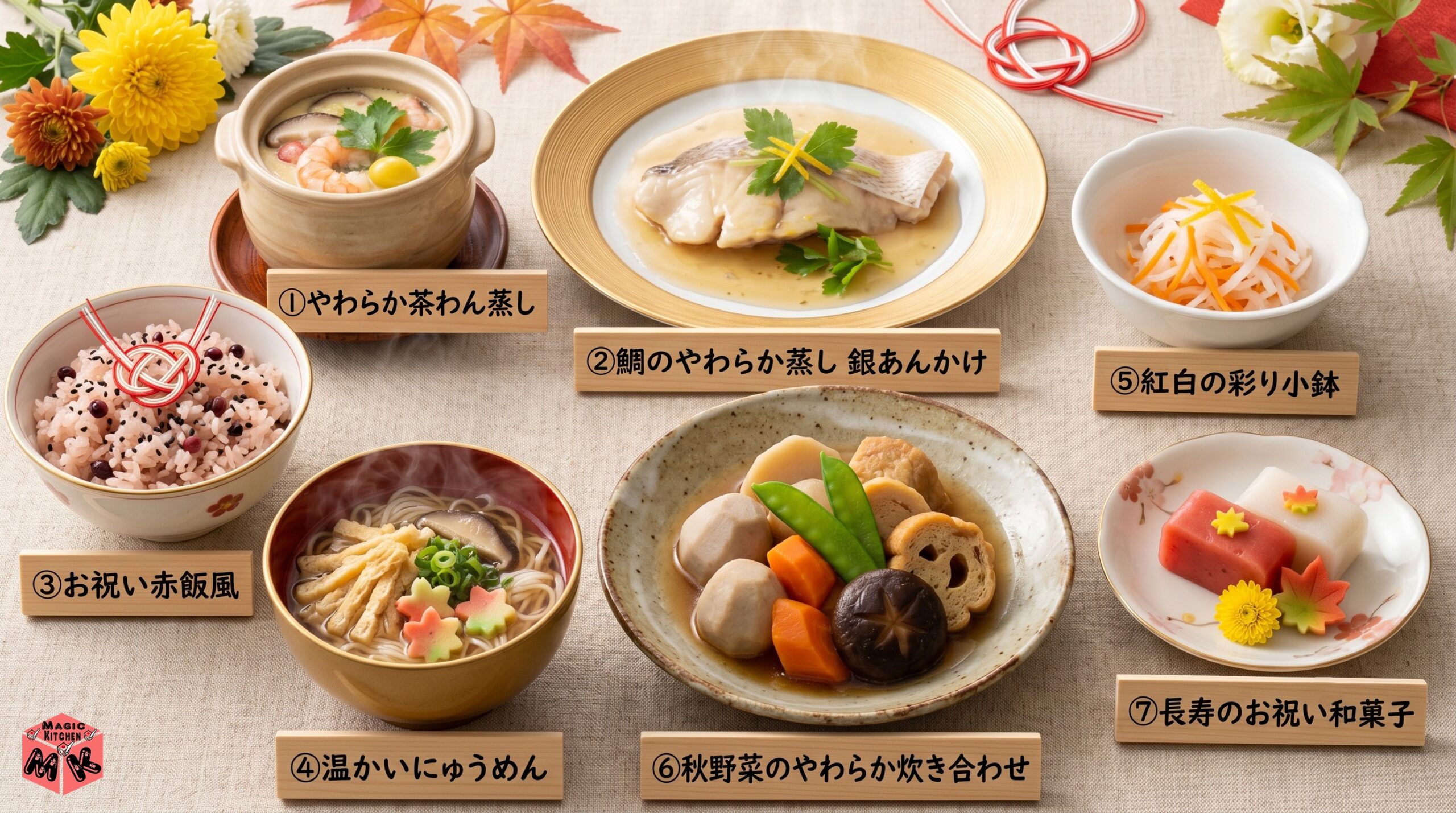 敬老の日の介護食 主菜7選