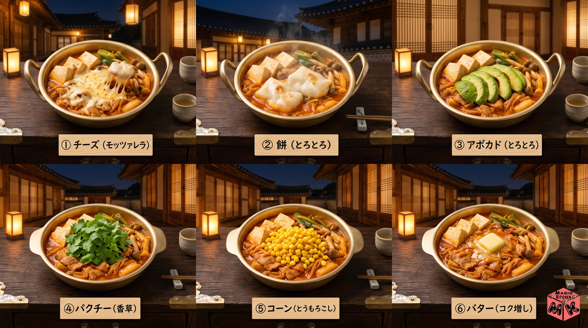 キムチ鍋 変わり種6選