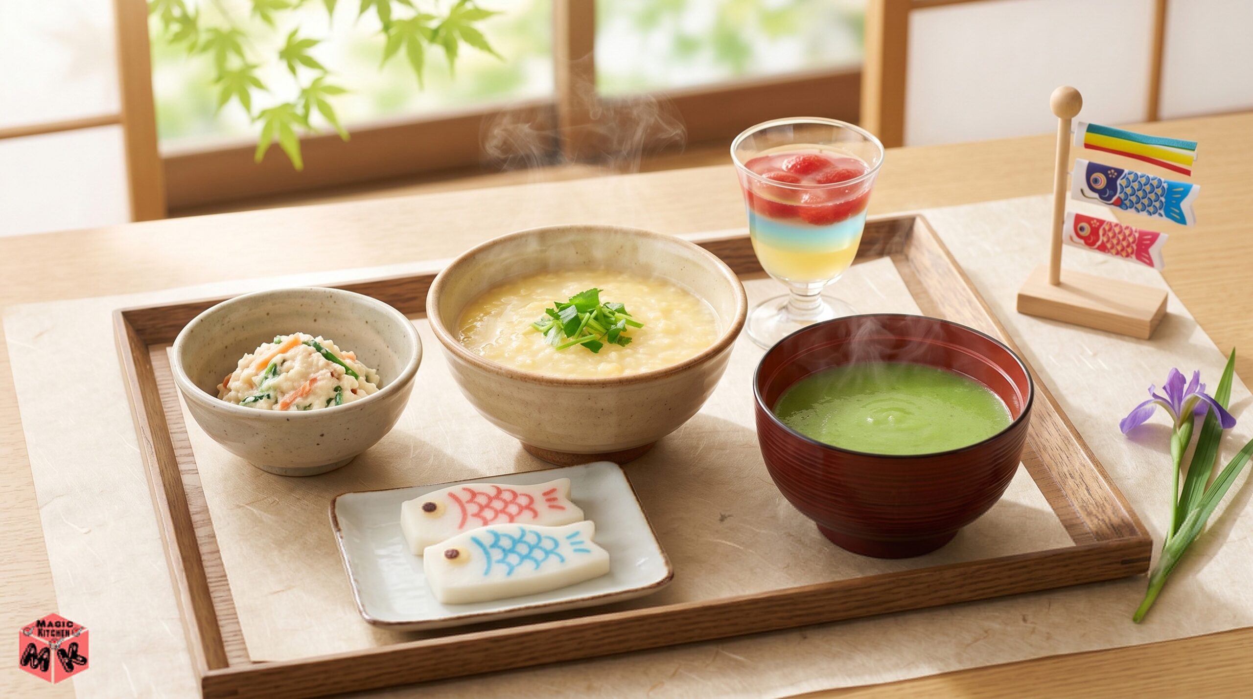 こどもの日介護食 献立例B つぶしこどもの日膳