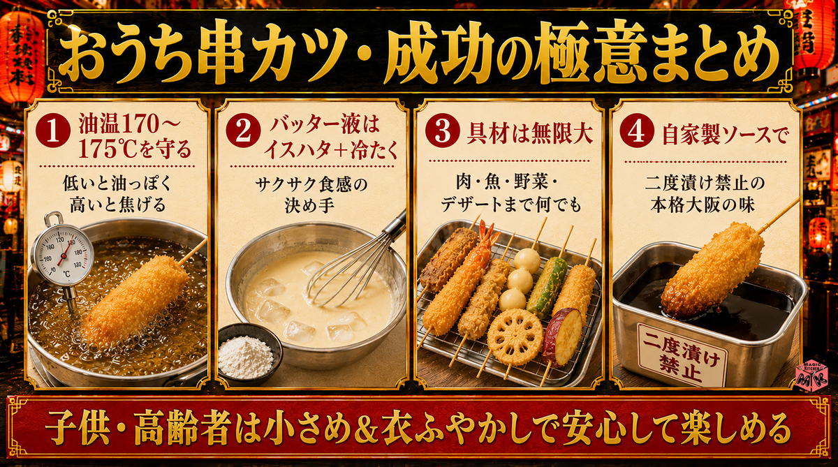 串カツ まとめ極意