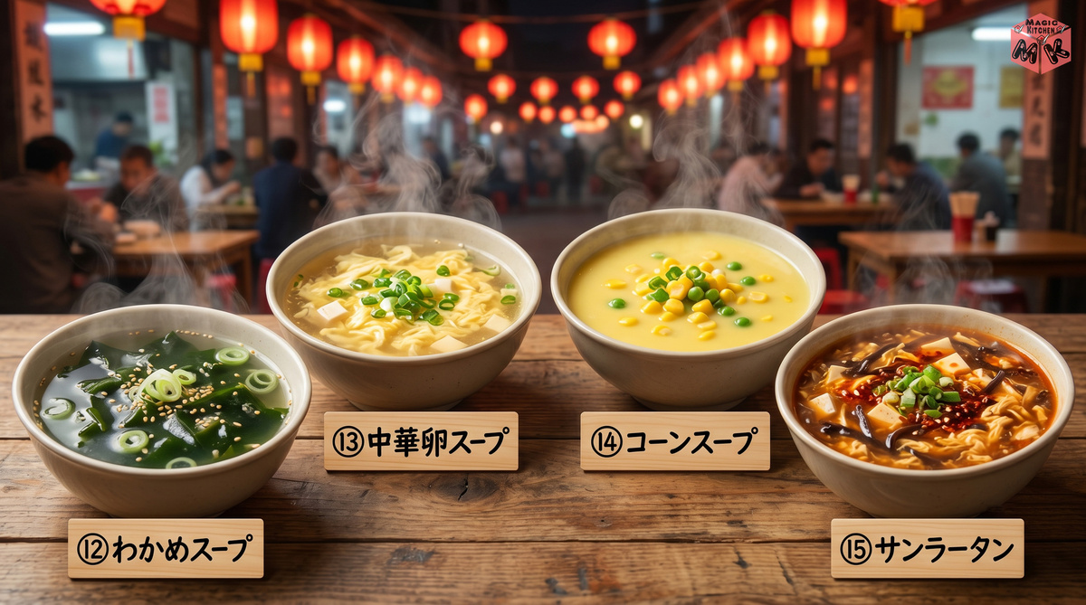 麻婆豆腐に合う汁物・スープ4選