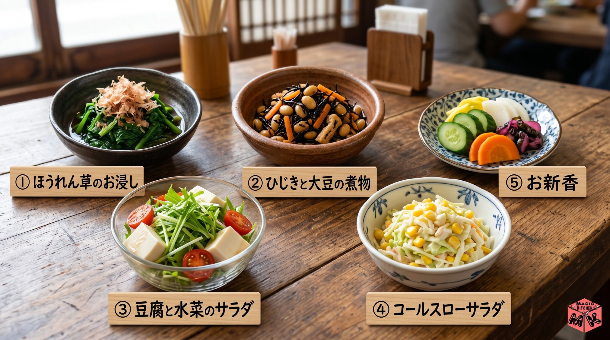 カレーうどんに合う副菜5選