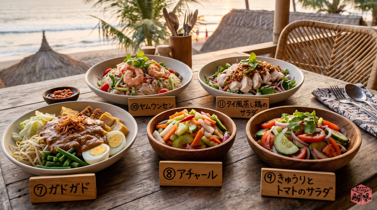 ナシゴレンに合うサラダ・前菜5選