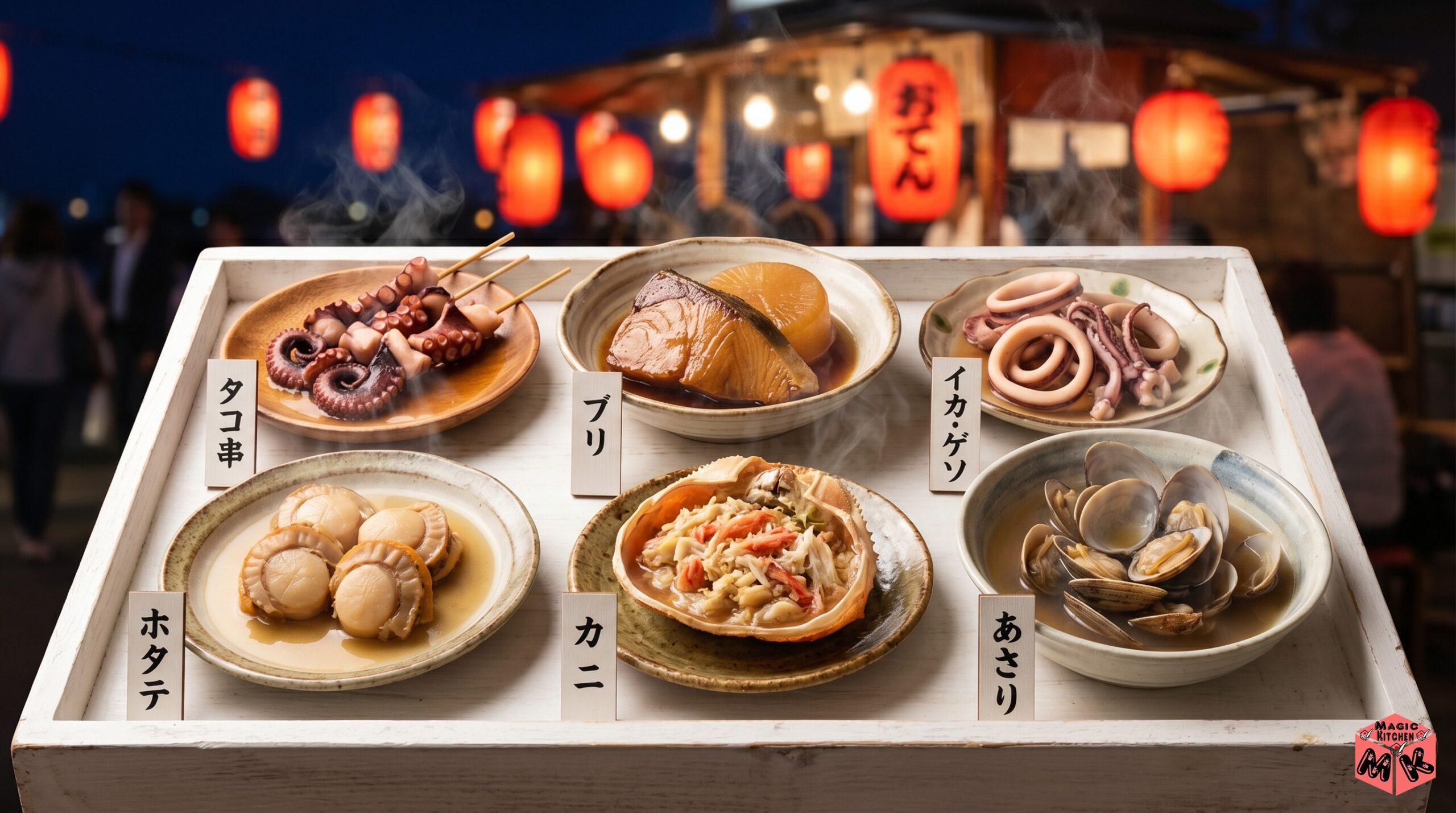 おでんの変わり種・魚介系6選