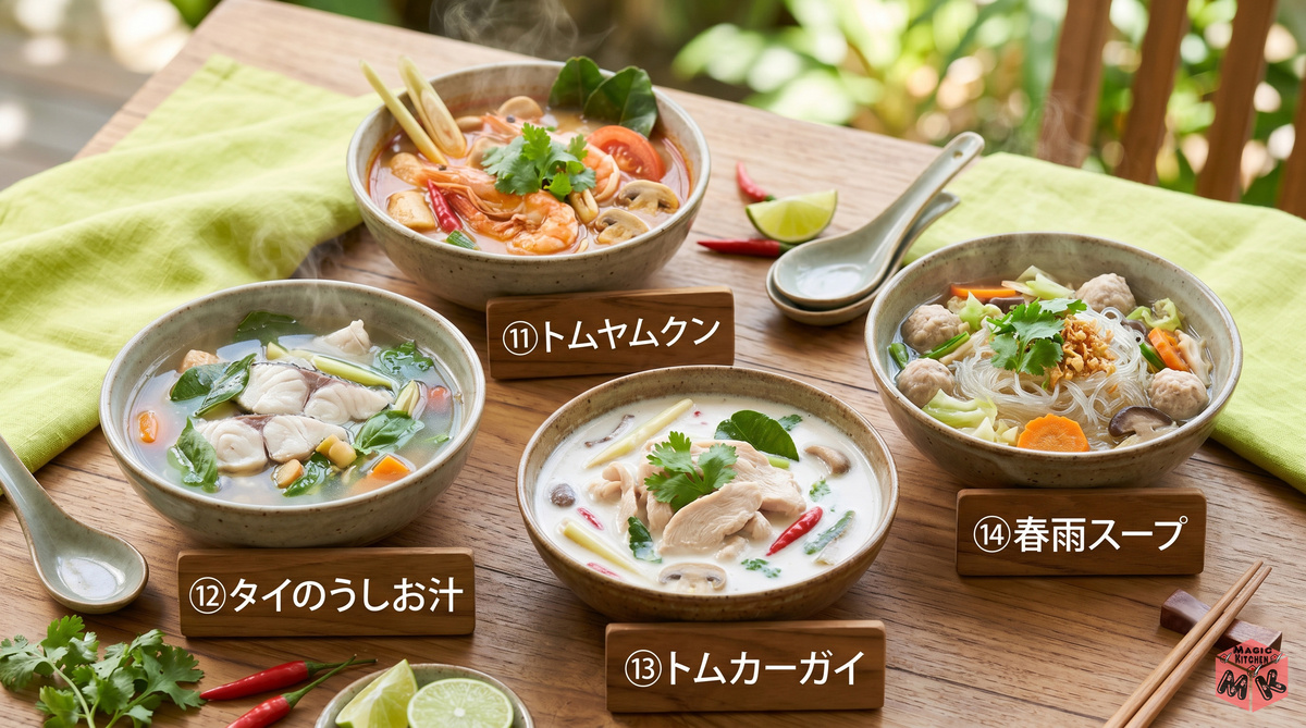 パッタイに合う汁物・スープ4選