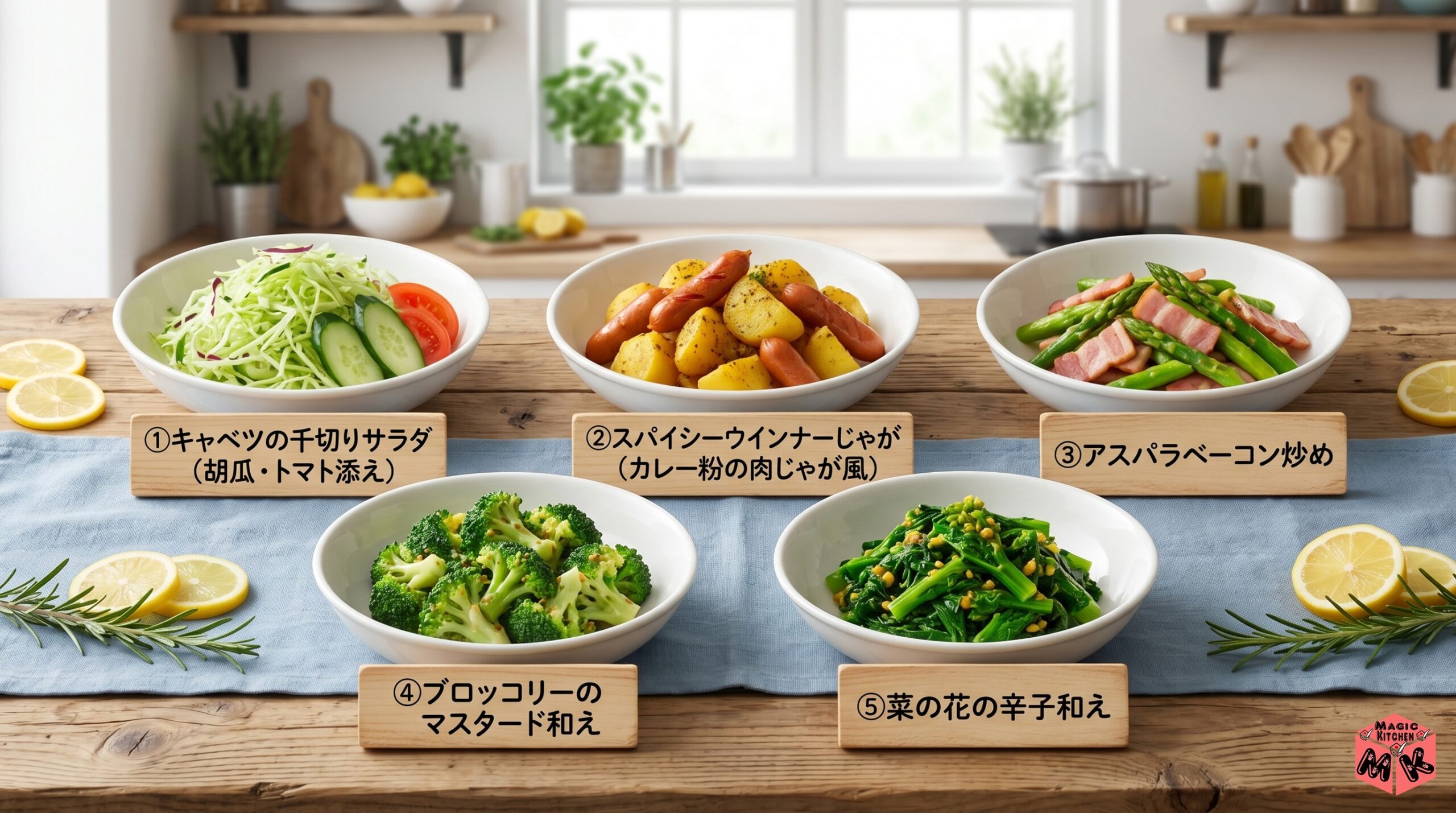 鮭のムニエルに合う副菜5選