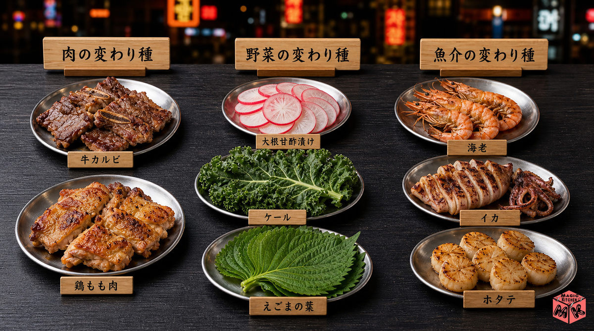 サムギョプサル 変わり種