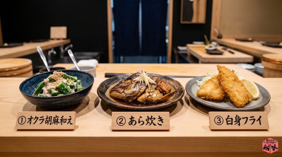 刺身に合う副菜3選