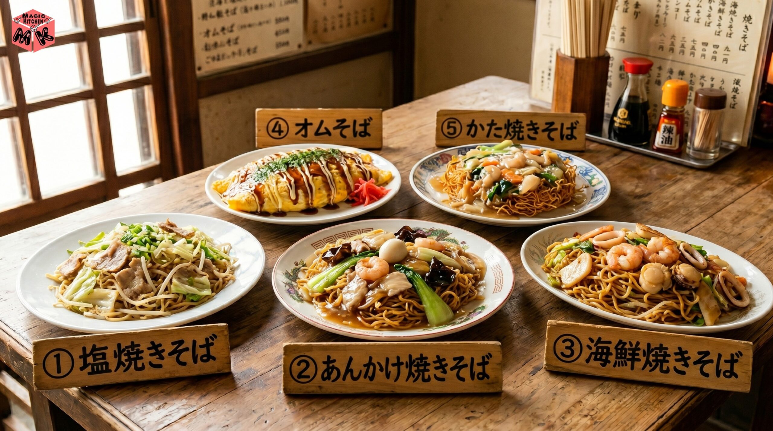焼きそばの味付けバリエーション5選