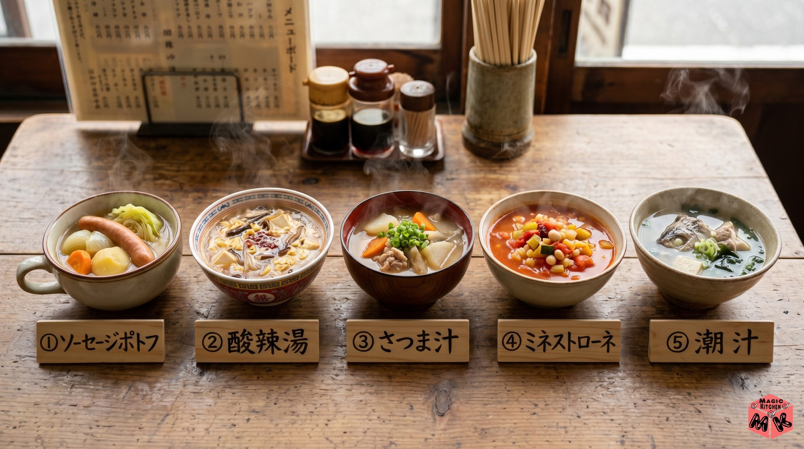 ソース焼きそばに合う汁物5選