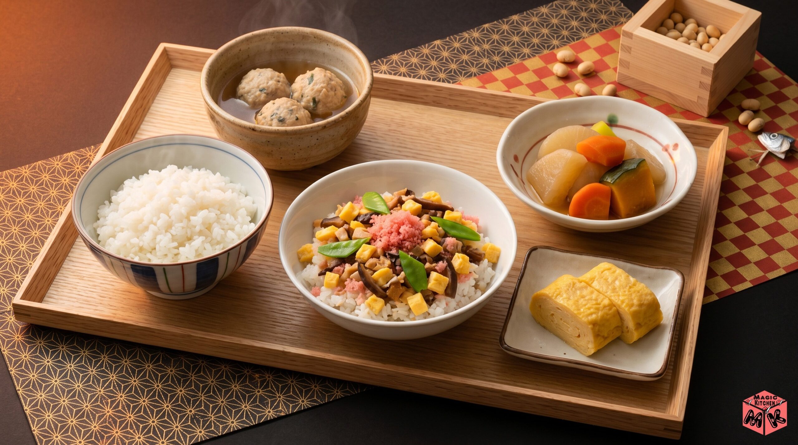 節分介護食 献立例A やわらか節分膳