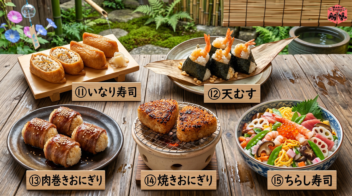 そうめん ご飯もの5選