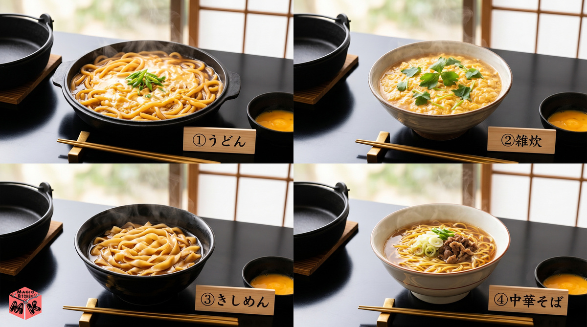 すき焼きの〆
