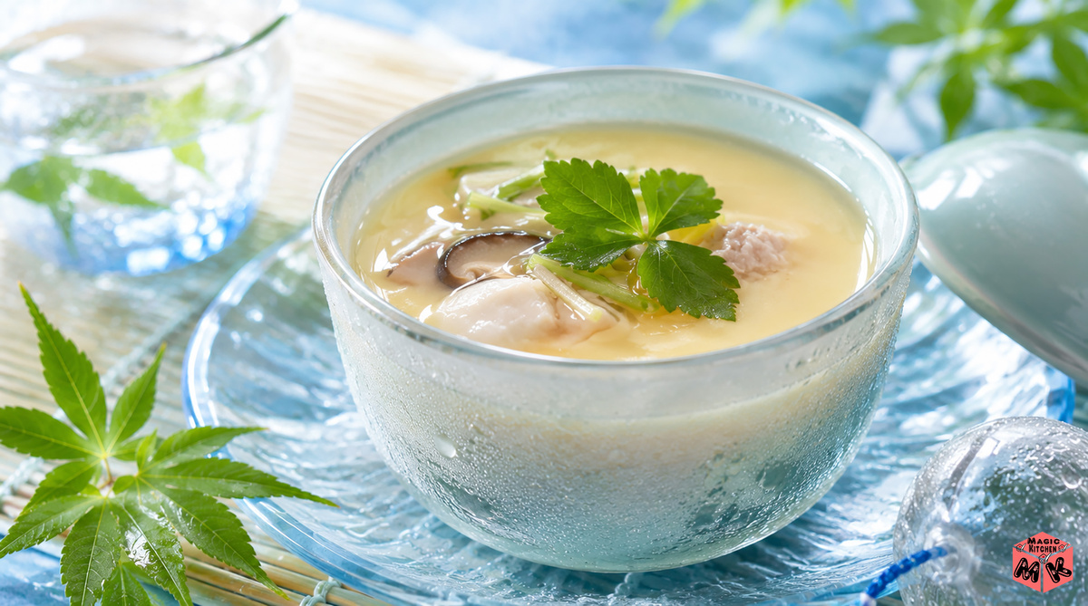 夏の介護食 冷やし茶碗蒸し