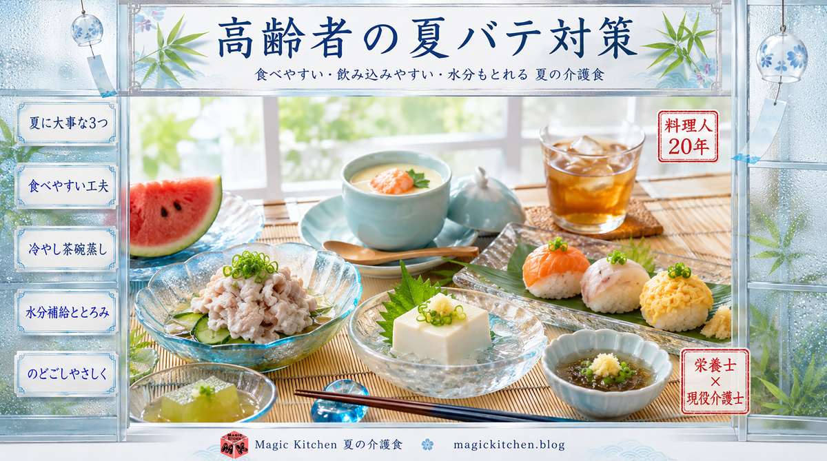 高齢者の夏バテ対策 アイキャッチ