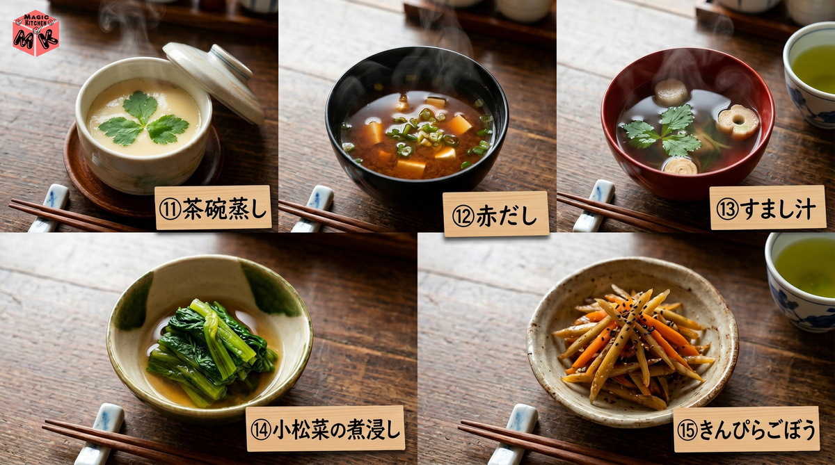 うなぎに合う汁物・小鉢5選
