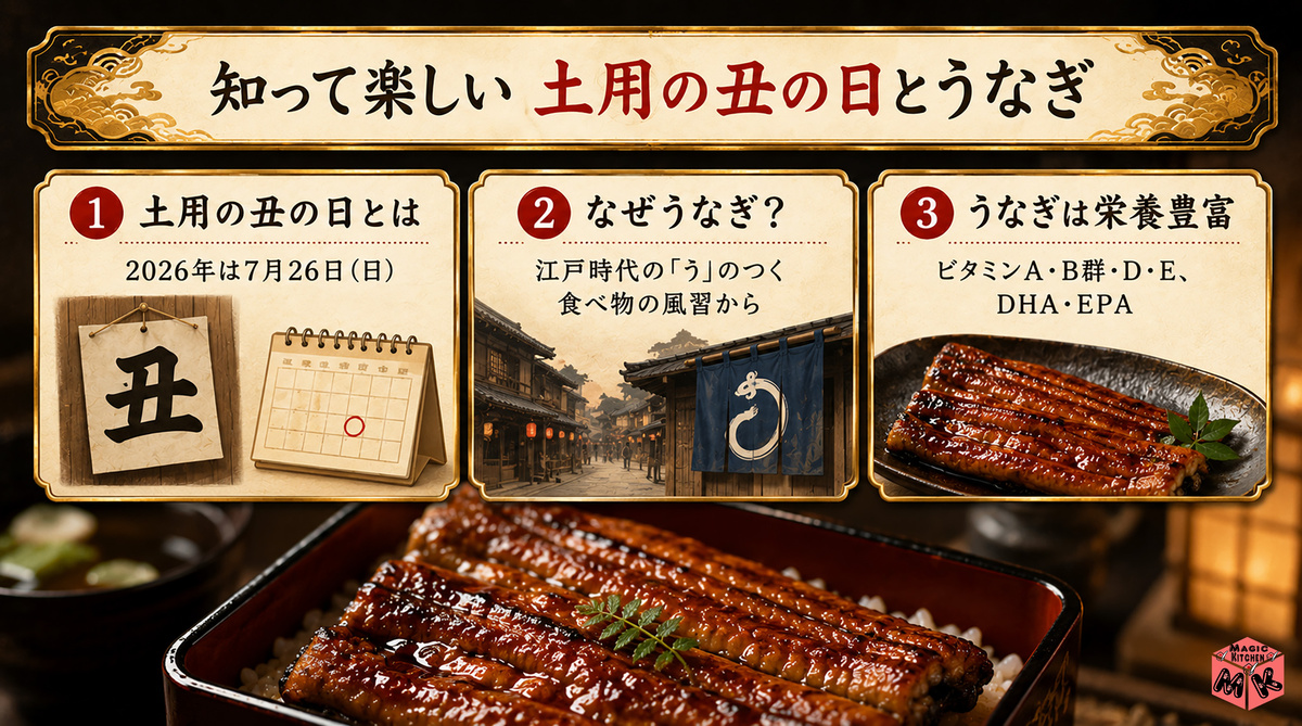 うなぎと土用の丑の日の豆知識