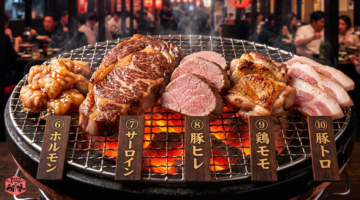 焼肉 肉ランキング6〜10位