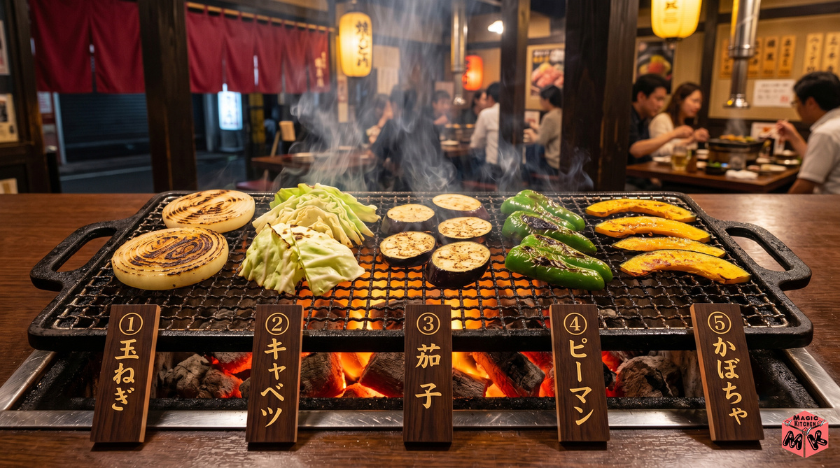 焼肉 野菜ランキング1〜5位