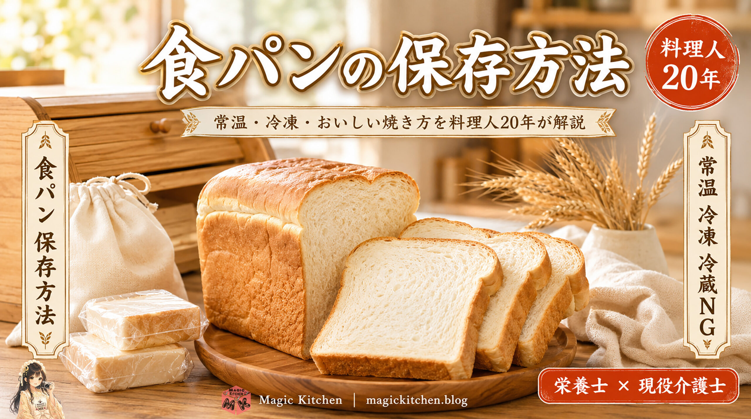 食パンの保存方法