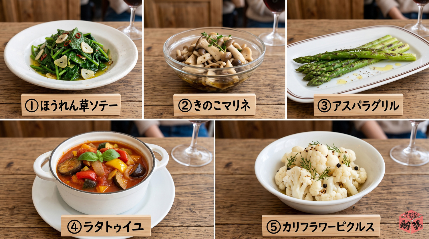グラタンに合う副菜5選