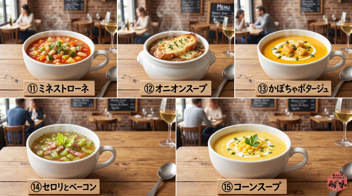 グラタンに合う汁物5選