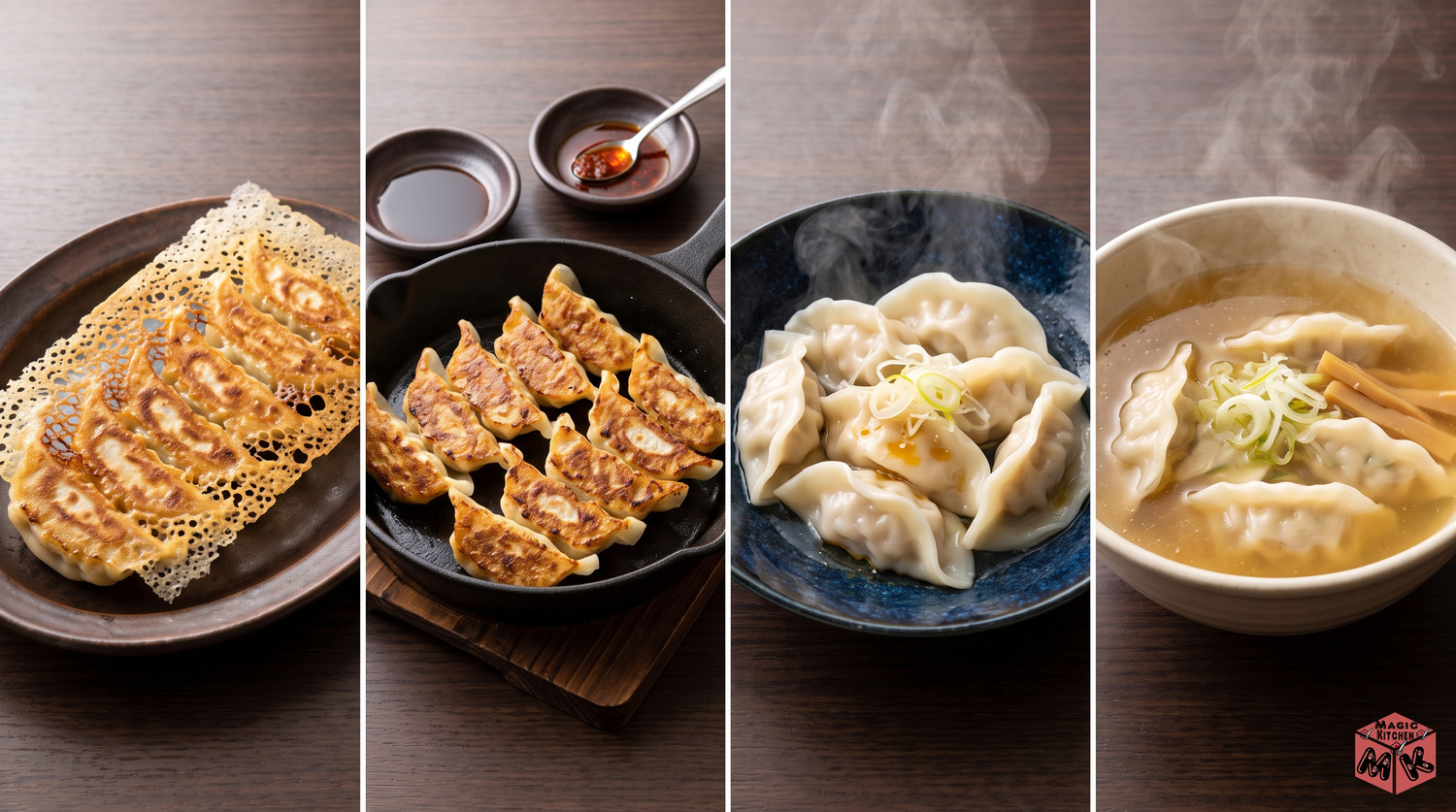 たれとアレンジで広がる餃子