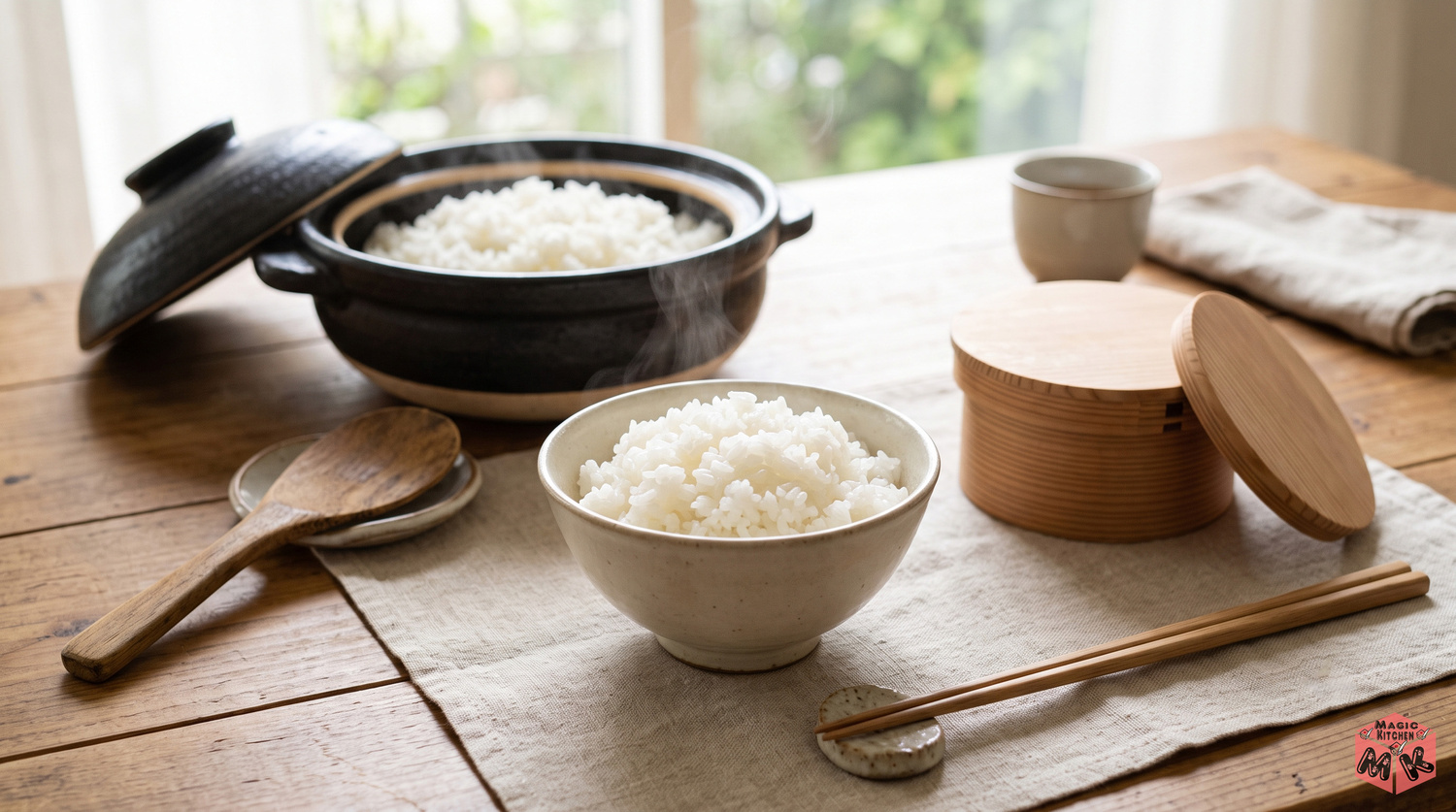 ご飯の炊き方