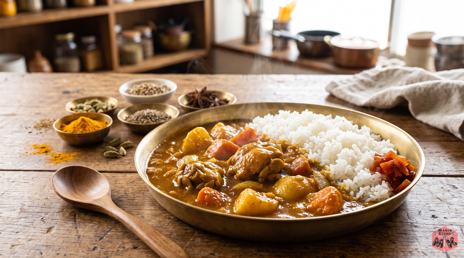 カレーの完成イメージ