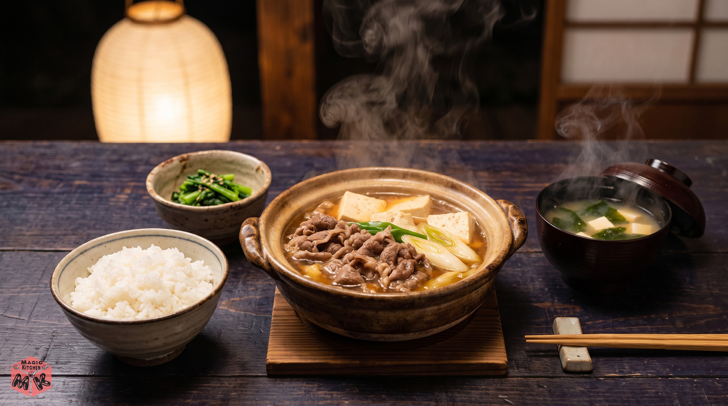 肉豆腐に合う献立