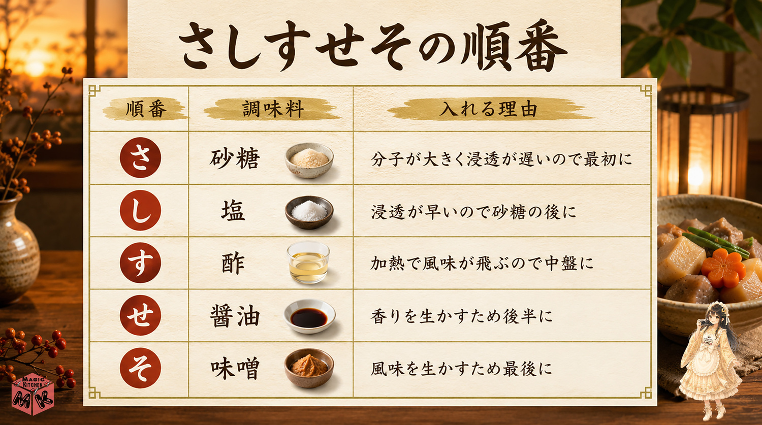 さしすせその順番早見表
