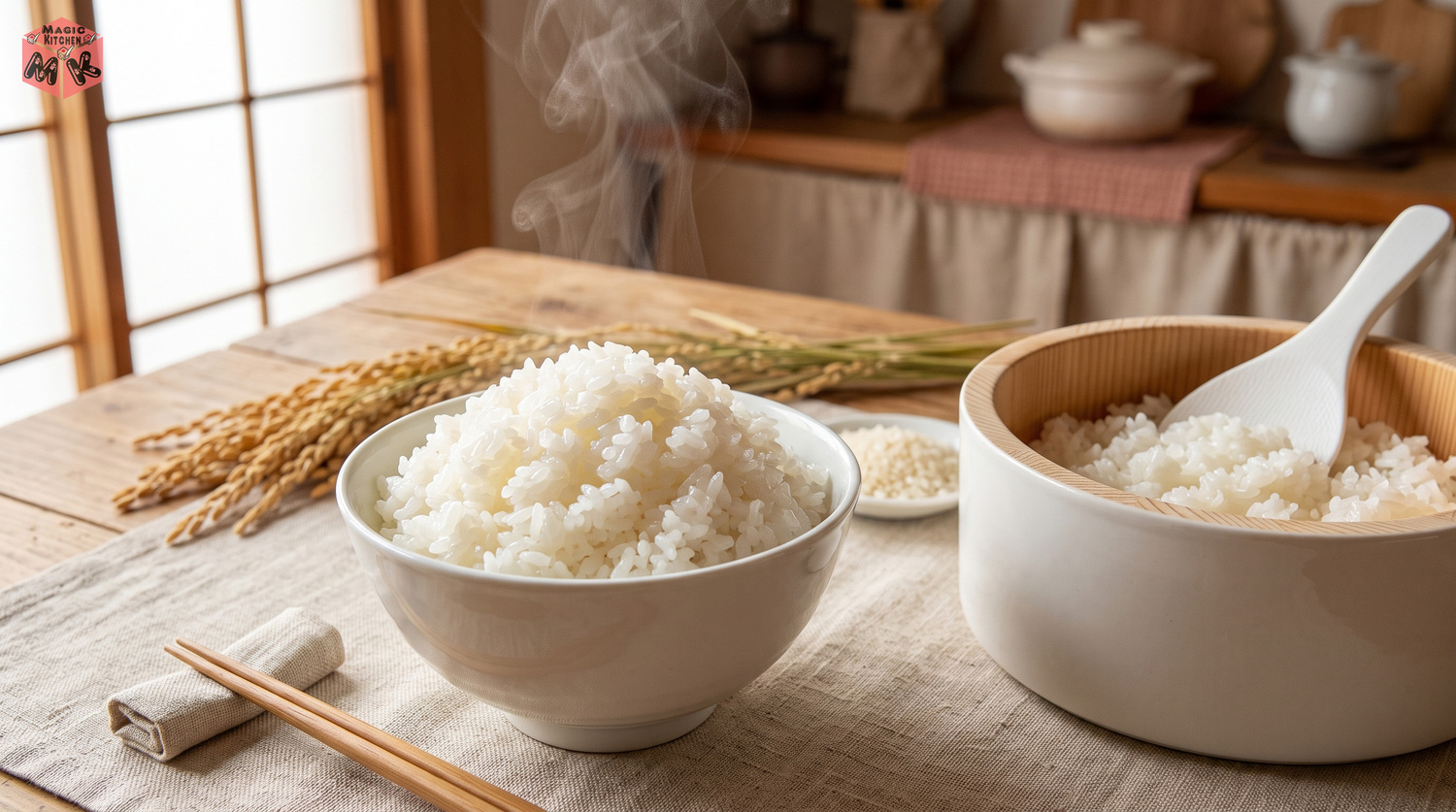 冷凍から戻したご飯の完成イメージ