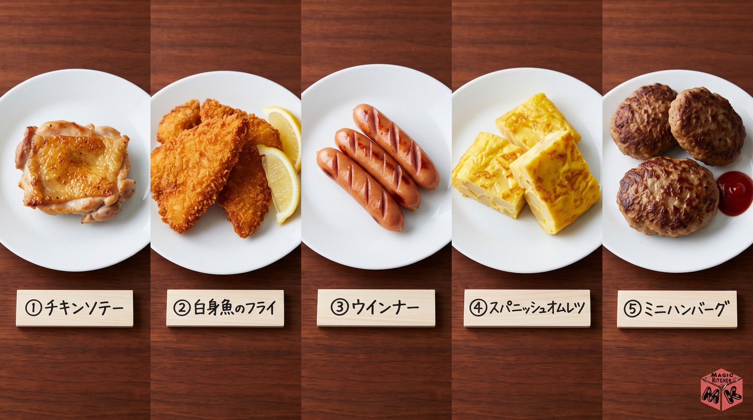クリームシチューに合うもう一品5選の並び