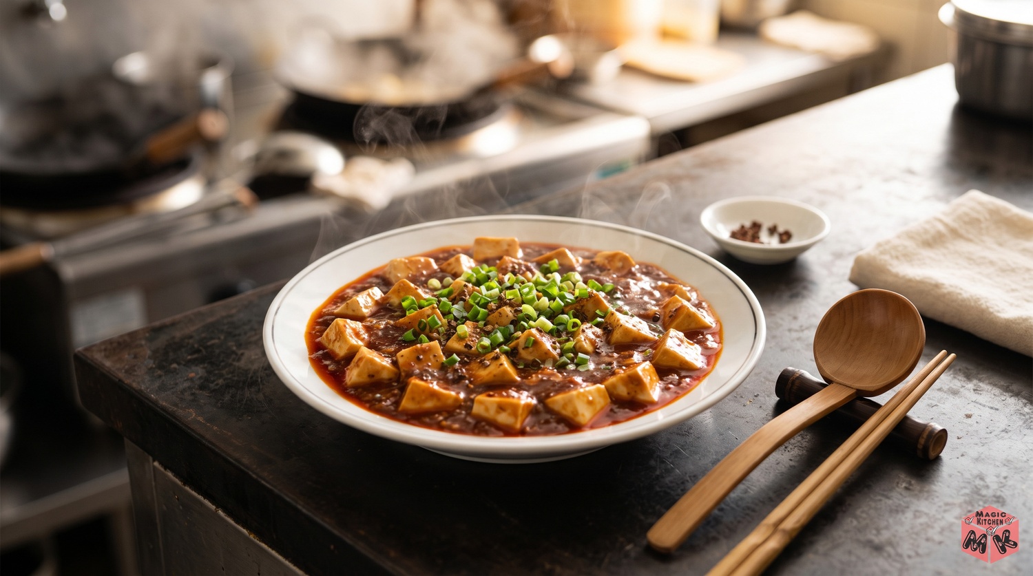基本の麻婆豆腐の完成