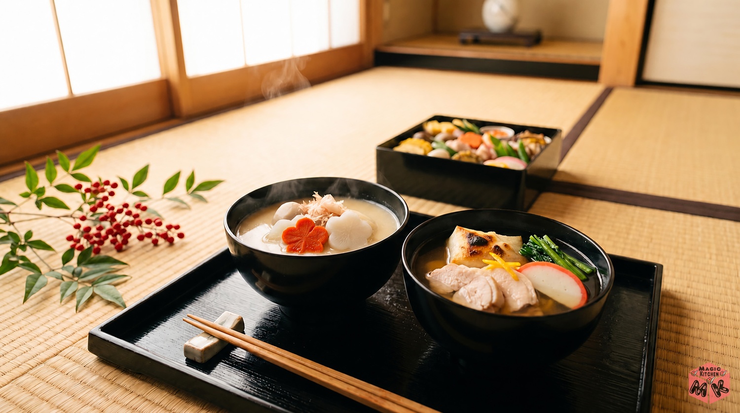お雑煮の椀のイメージ