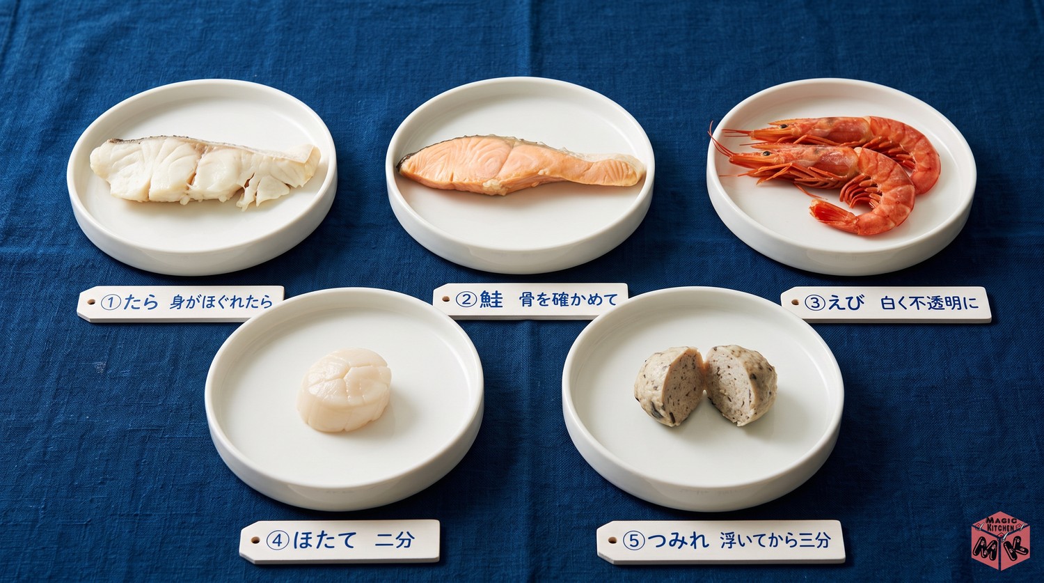 ちゃんこ鍋の魚介の具材5選