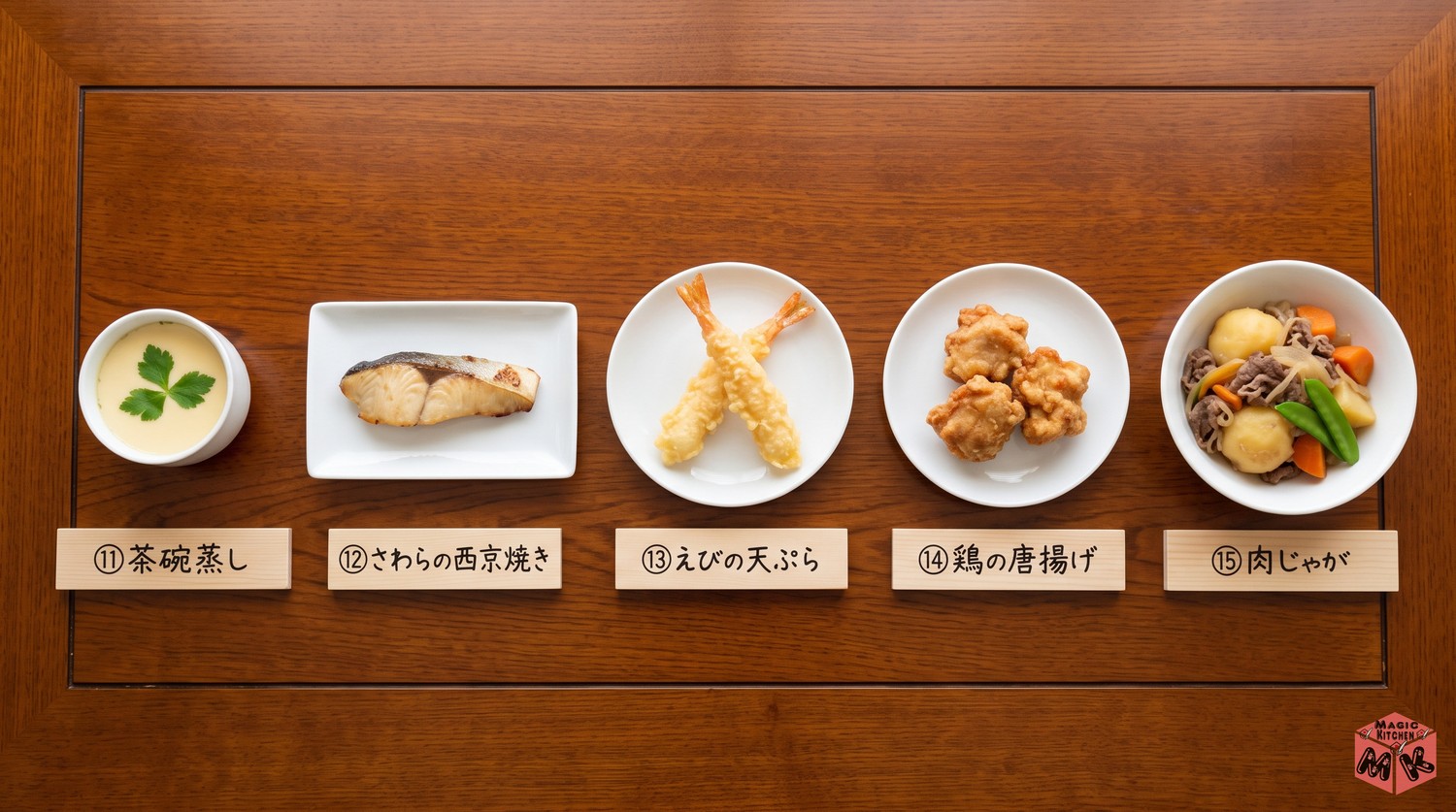 ちらし寿司に合う主菜5選