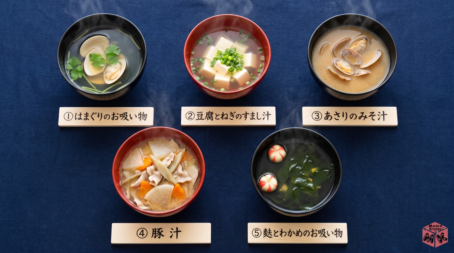 ちらし寿司に合う汁物5選