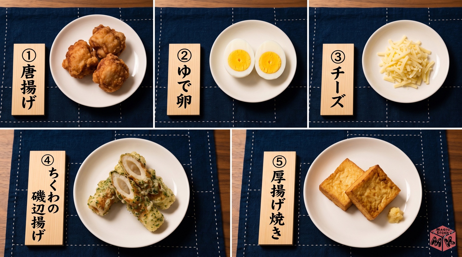 カレー鍋に合うもう一品5選の並び