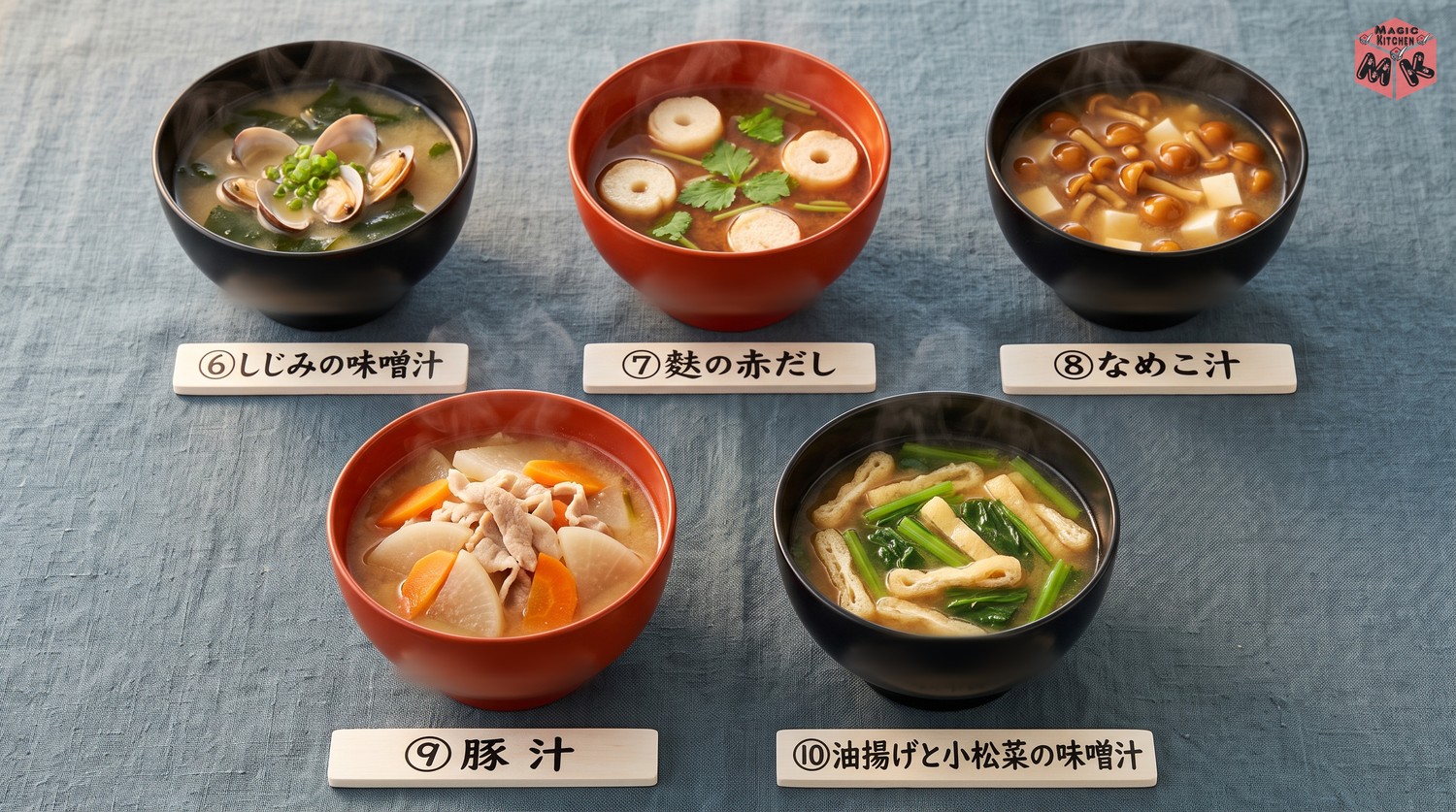 牛丼に合う汁物5選
